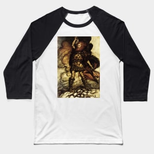 Thor, Arthur Rackham Baseball T-Shirt